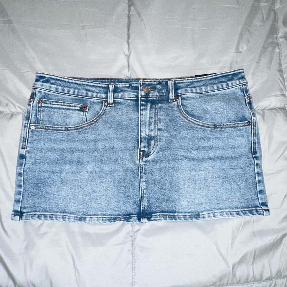 Fashion Nova Denim Mini Skirt
